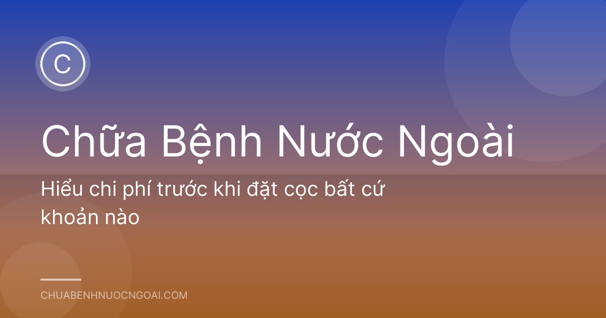 Hiểu chi phí trước khi đặt cọc bất cứ khoản nào